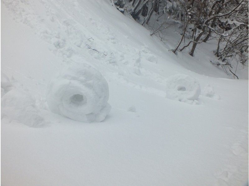 【岡山・蒜山】何度もテレビで紹介された！？山乗渓谷氷柱巡りスノーシュートレッキング（ＴＳＬスノーシュー使用）の紹介画像