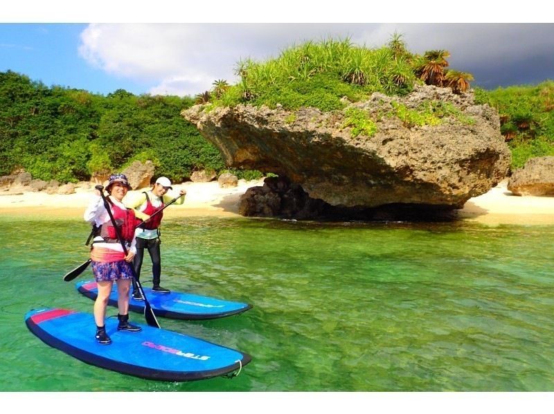 [Okinawa ・ Onna village] Healing x active and plenty of 2 hours ☆ winter clothes Rental Yes ☆ SUP cruise ♪の紹介画像