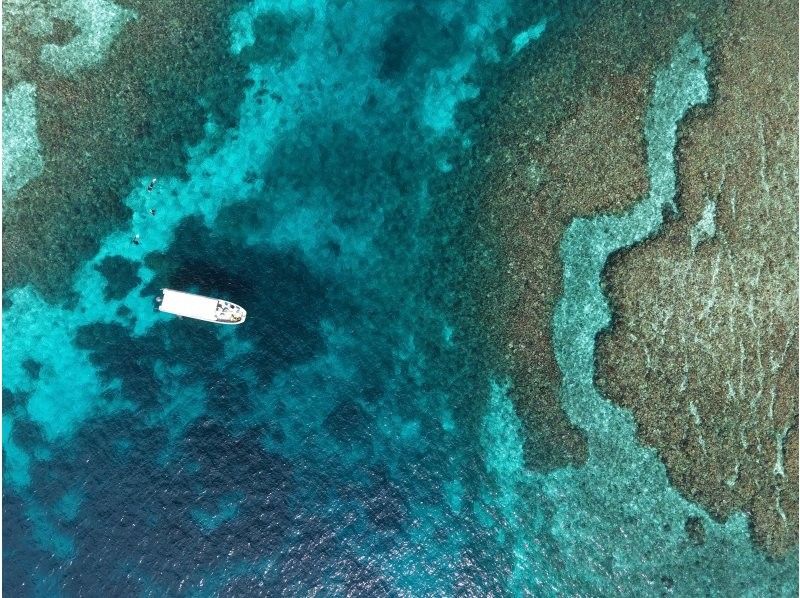 【沖縄・宮古島】気軽にトライ可！八重干瀬（ヤビジ）半日ボートシュノーケリングツアーの紹介画像