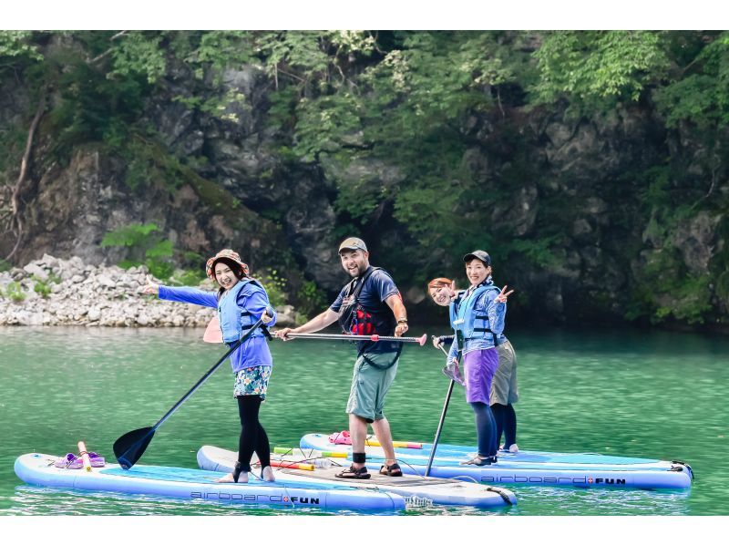 【栃木・日光】川治温泉SUP体験ツアー（鬼怒川エリア）の紹介画像