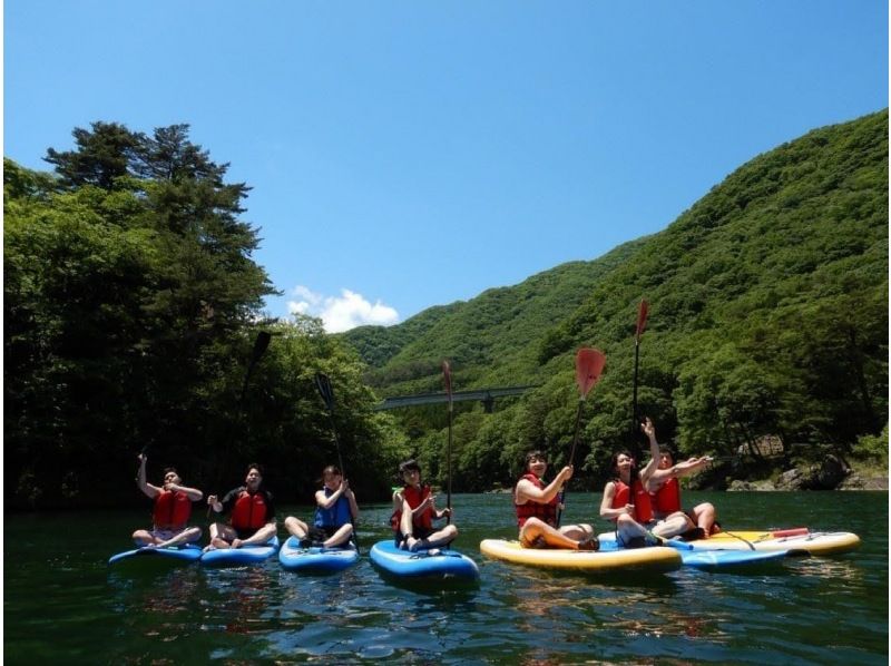 【栃木・日光】川治温泉SUP体験ツアー（鬼怒川エリア）の紹介画像