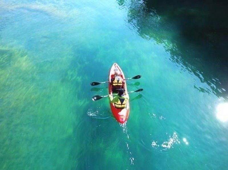 【北海道・支笏湖・クリアカヤック】手ぶらでOK！(春・夏)水質日本トップクラスの湖の美しさを透明なカヤックで体感！の紹介画像