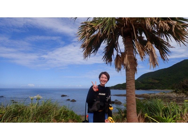 [Kagoshima ・ Yakushima]Diving Beginners & one person welcome! Experience Diving(2 dive courses)の紹介画像