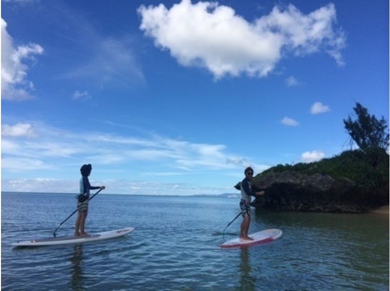 [Okinawa ・ Nakagami-gun] Take a walk on the wilderness! Feel free to SUP experience (stand-up paddle board) ★ 120 minutes course ★の紹介画像