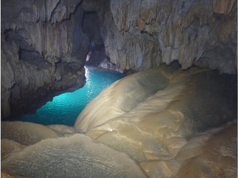 [沖縄-宮古島]海上皮艇C課程洞穴探洞和體驗深潛午餐の紹介画像