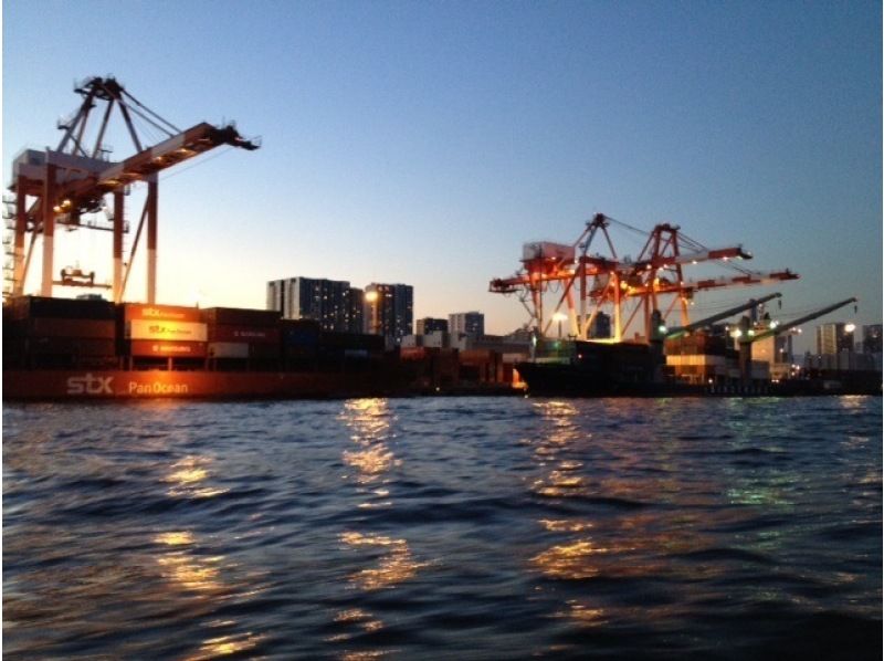 【 东京 ·台场】在Oshalloshi 屋形船 “海洋小孩” 巡游船 东京运河♪の紹介画像
