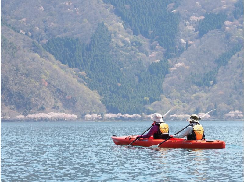 【滋賀・奥琵琶湖】お花見カヌー体験ツアー（半日コース）の紹介画像