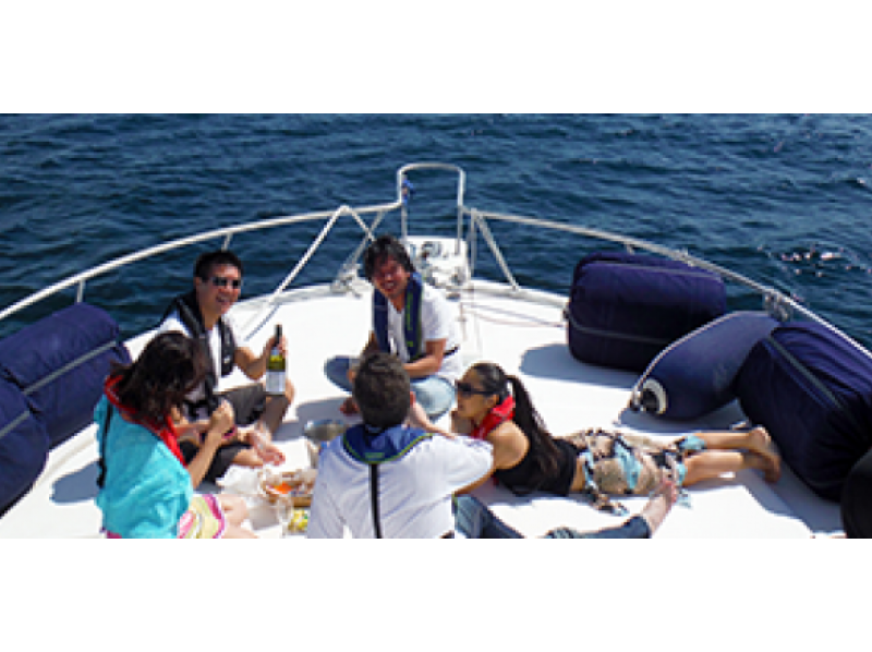 [神奈川县/相模湾]特许三s金枪鱼包房午餐游船（最多8人）与家人和朋友一起享受！の紹介画像