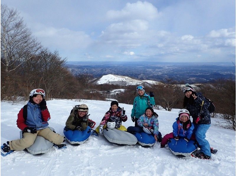 [Tochigi / Nikko] Kirifuri Plateau Snowshoe & Airboard Experience Tour! Greedy snow play! With transfer (1 day)の紹介画像