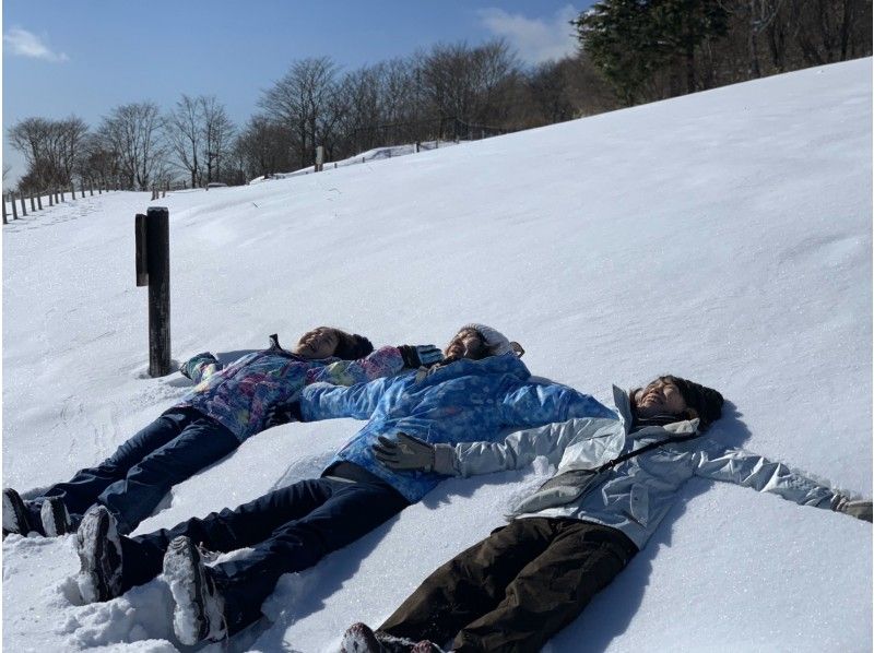[Tochigi / Nikko] Kirifuri Plateau Snowshoe & Airboard Experience Tour! Greedy snow play! With transfer (1 day)の紹介画像