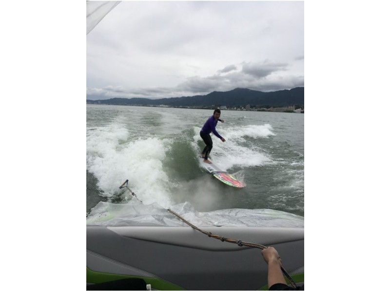 [滋賀·琵琶湖]滑水板衝浪體驗計劃！の紹介画像