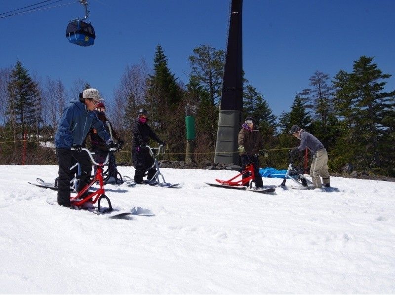 [Niigata / Yuzawa Town] Challenge new snow sports! Snowbike School "Kandatsu Snow Resort"の紹介画像