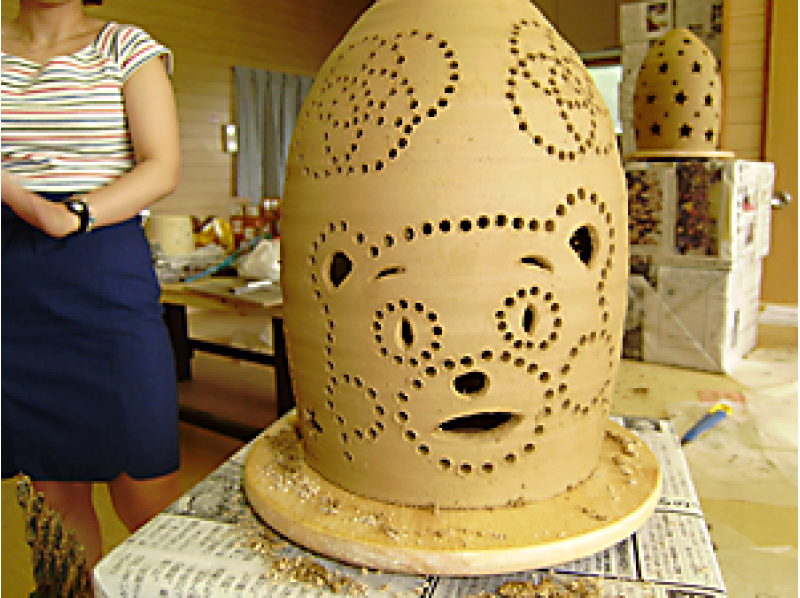 [Saga ・ Takeo】 You can dig the original design Lampshade carving experienceの紹介画像