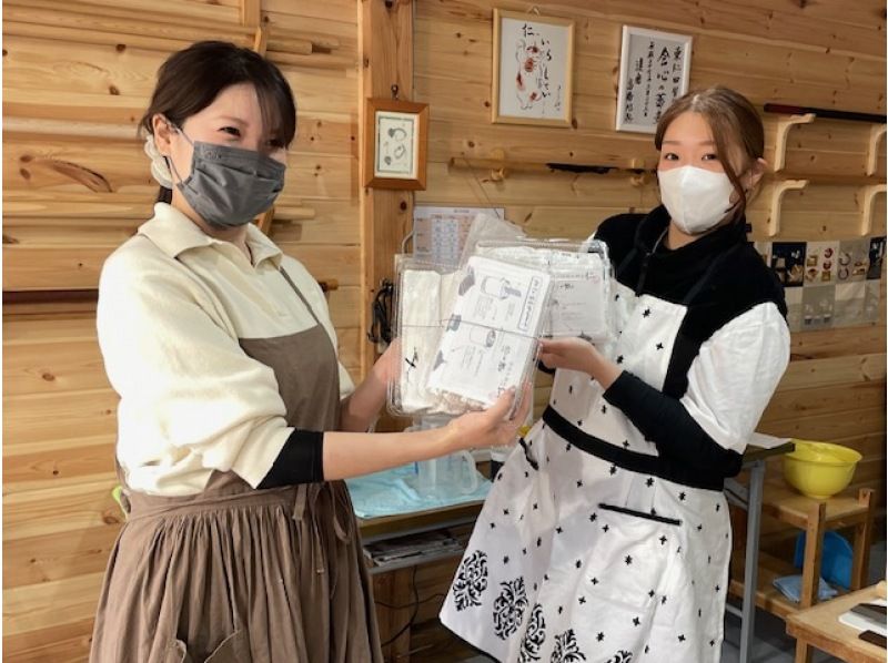 【오사카・사카이】 가족과 커플로 또는 친구로! 맨투맨 체험 교실! 메밀 국수 만들기 체험 (2 명까지)の紹介画像