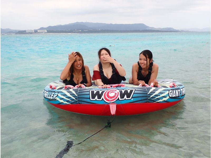 [From Okinawa/Motobu] Near Churaumi Aquarium, around Sesoko Island, 3 marine trial courses, 4K camera GoPro shooting data free download included♪の紹介画像