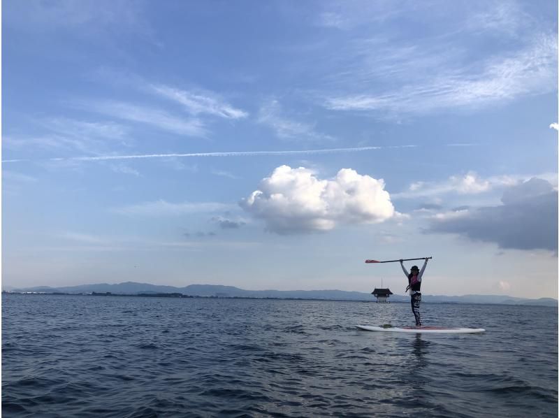 【滋賀・琵琶湖】びわ湖-Ogoto Base-でSUP体験（初心者コース）レンタル込み！