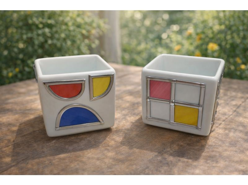 【岡山・倉敷】自由に可愛くデザイン！グラスアート 　ガラス・陶器キューブ体験の紹介画像