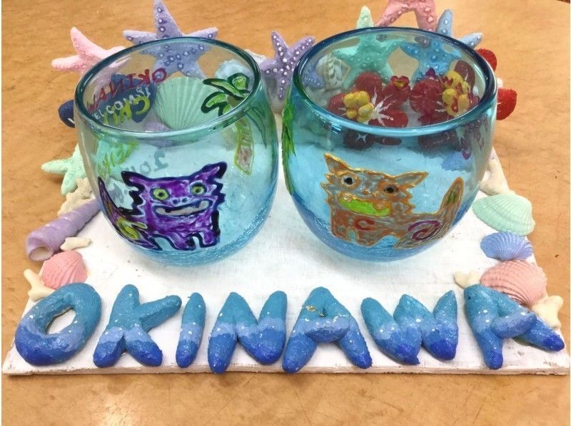 [Naha City, Okinawa] Super Summer Sale 2024! Stained glass-like beauty! Glass art experience "Glass painting" 8 minutes walk from Makishi Station!の紹介画像