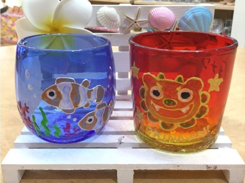 [冲绳/那霸市]活动进行中！像彩色玻璃一样美丽！玻璃艺术体验“玻璃画”从牧志站步行8分钟！の紹介画像