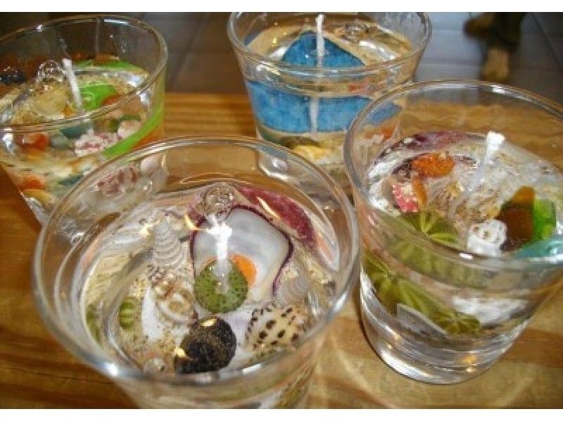 [Kyoto Prefecture, Kyotango City] Craft experience-like in the sea! Fashionable marine Candle makingの紹介画像