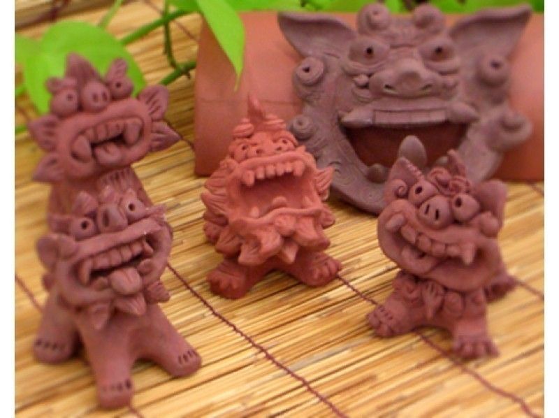 [Okinawa Nakijin Village] Pottery shisa making experience! 7 minutes by car from Churaumi Aquarium★Beginners, couples, and parents and children welcome (reservations accepted until the morning of the day)の紹介画像