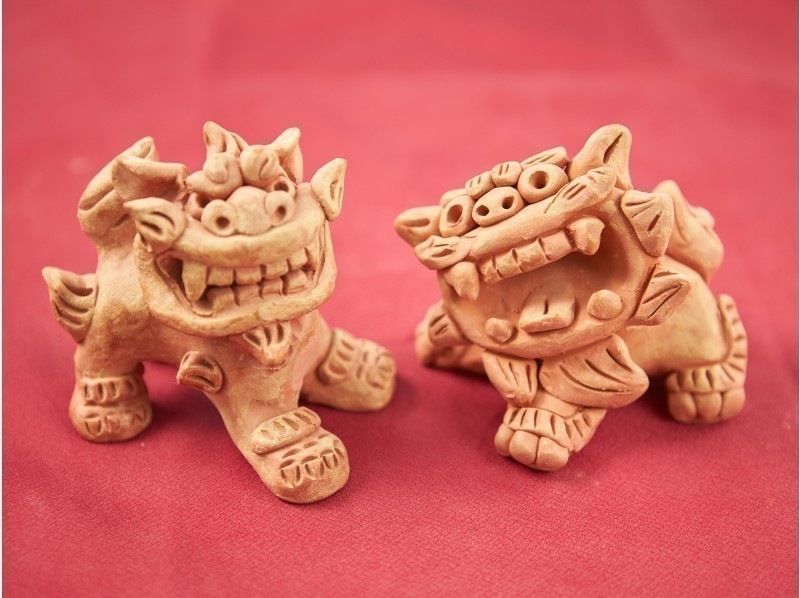 [Okinawa Nakijin Village] Pottery shisa making experience! 7 minutes by car from Churaumi Aquarium★Beginners, couples, and parents and children welcome (reservations accepted until the morning of the day)の紹介画像