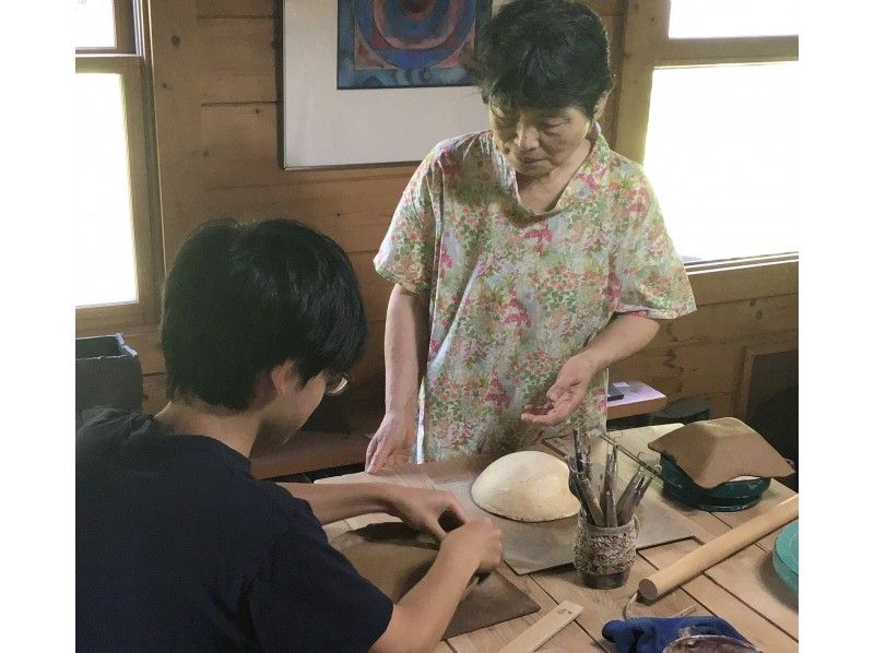 [静岡縣伊豆]中伊豆自由使用天然粘土的1公斤“手美容混煉陶瓷藝術經驗”可接送の紹介画像