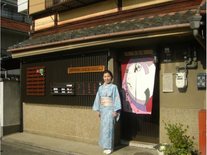 [京都傳統文化體驗]將在Kyomachiya旅館Kanadeyo的私人授課的古箏的優美音色☆總和！の紹介画像