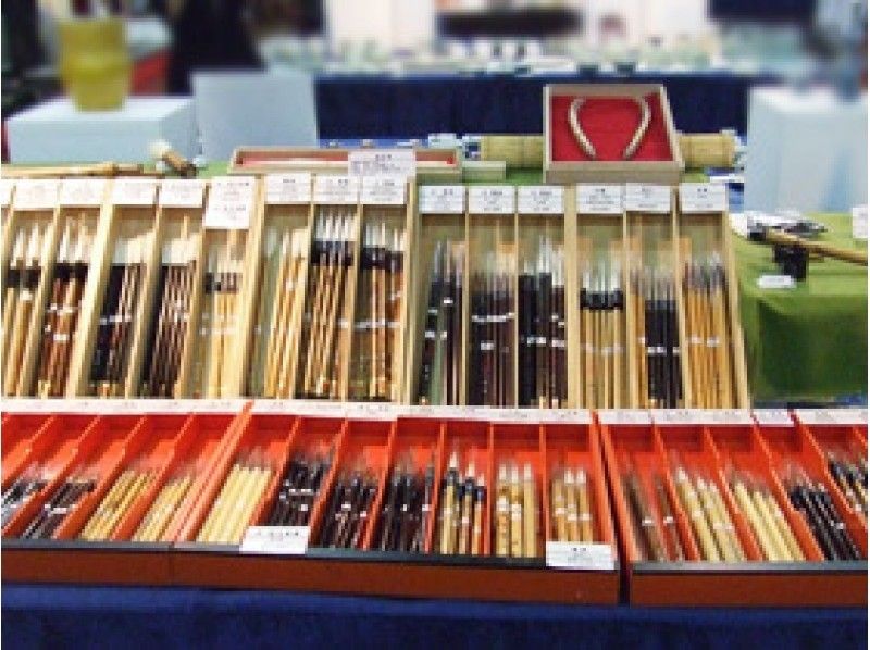 [Nara and Nara brushes]Traditional Craft Experience from "Brush shaft engraving" to "Finishing the neck"! Please come empty-handed!の紹介画像