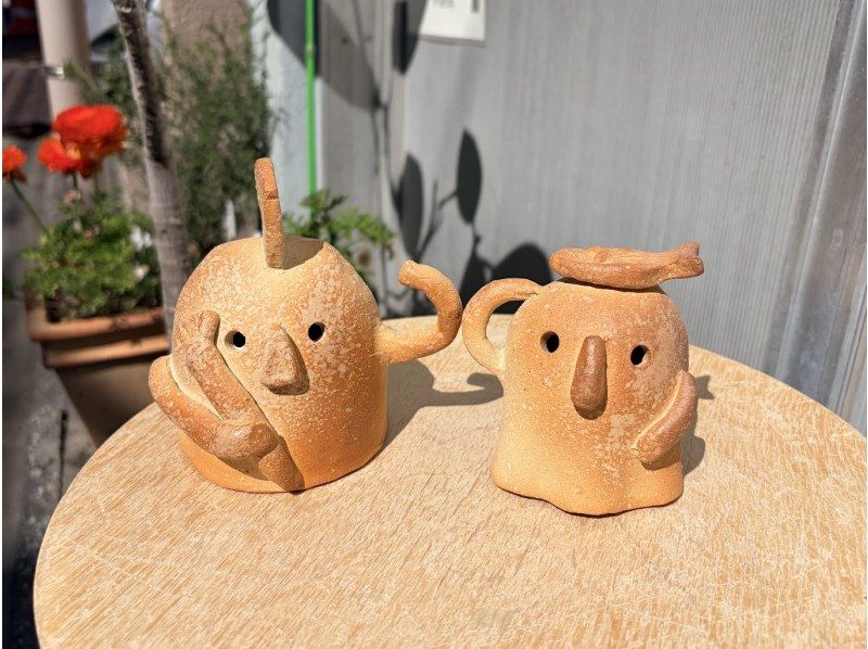 【東京・赤羽橋】初心者におすすめ！自由な発想で手びねり陶芸体験。当日予約OK！の紹介画像