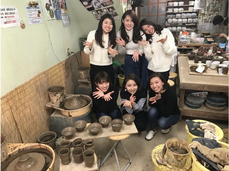 【효고·아마가사키】역에서 도보 2분! 인기 No.1 플랜! 도예 체험(2개 만드는 전동 로쿠로 코스)☆ 전세 가능(^^)/の紹介画像