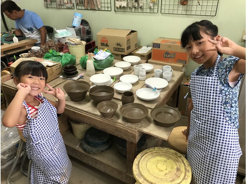 【兵庫・尼崎】駅より徒歩2分！人気No.1プラン！陶芸体験（2個つくる電動ろくろコース）☆貸し切り可(^^)/の紹介画像