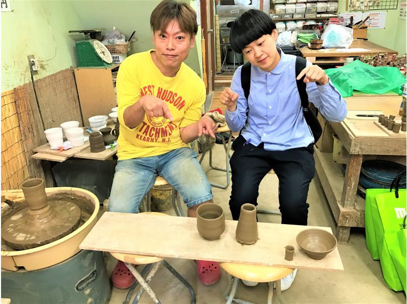 【효고·아마가사키】역에서 도보 2분! 인기 No.1 플랜! 도예 체험(2개 만드는 전동 로쿠로 코스)☆ 전세 가능(^^)/の紹介画像