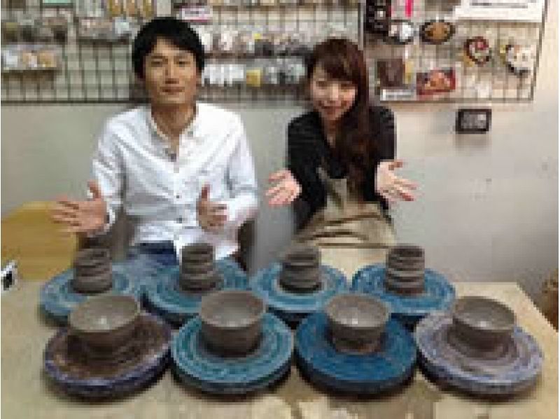 [Hyogo/Amagasaki] Present for parents at your wedding! Shigaraki ware bridal pottery plan (8 works)