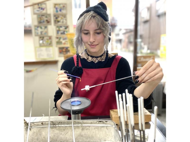 兵庫県・城崎温泉】ガラス細工～3つもつくれちゃう！たっぷり「とんぼ