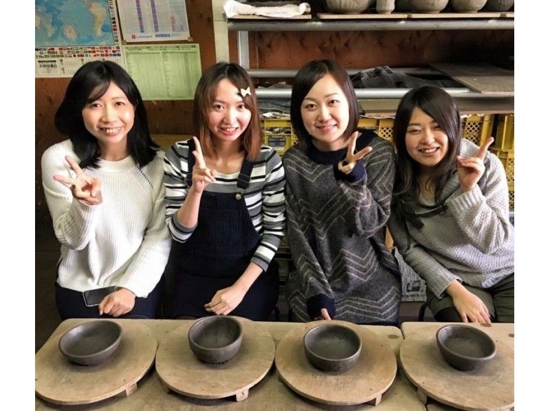 [Yamanashi City] Hand-crafted pottery experience-Use of homemade wood