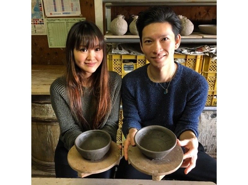 [Yamanashi Prefecture /Yamanashi City] Hand-crafted pottery experience-Use of homemade wood ash koji made from special fruit trees! OK by hand!の紹介画像