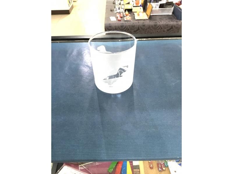 [群馬縣神道村]玻璃製品-給帶有密封圖案的圖案上色“噴砂工藝體驗體驗”，即使初學者也可以享受！の紹介画像