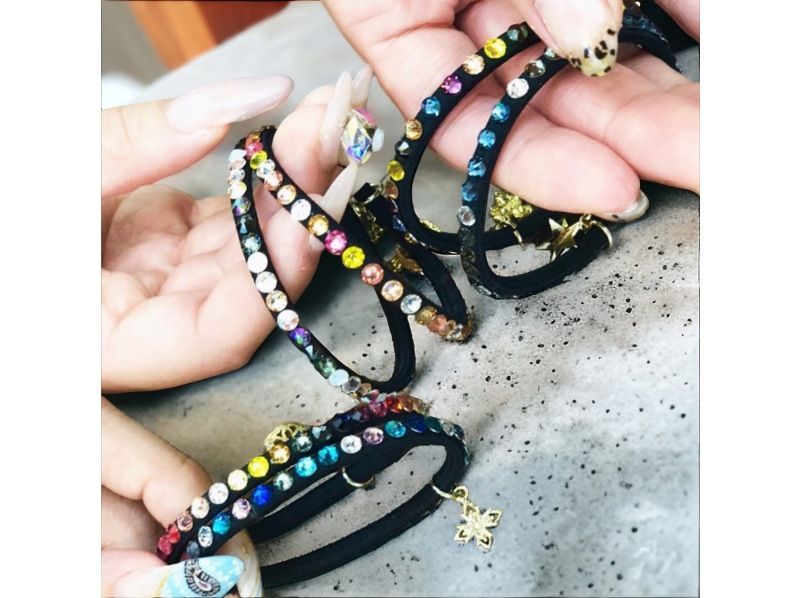 [Fukushima Ward, Osaka] Experience a high-quality bracelet using crystal glass★Choose from 40 colors★の紹介画像
