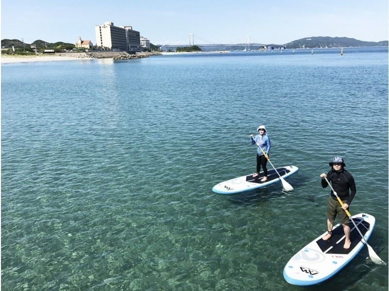 [徳島] SUP體驗回到清澈海水中的火影忍者橋！の紹介画像