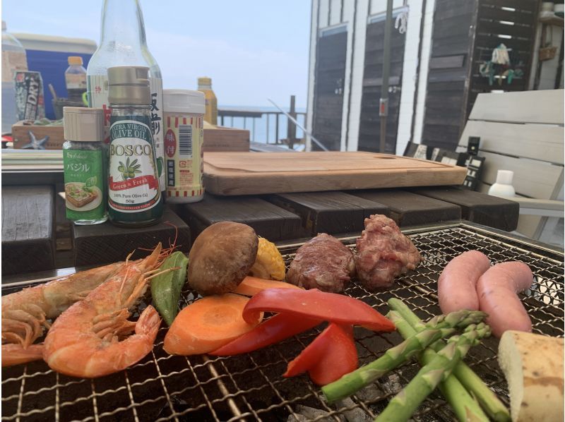 [Hyogo ・ Akashi] SUP experience (60 minutes course) +BBQ(Food carry-in) planの紹介画像