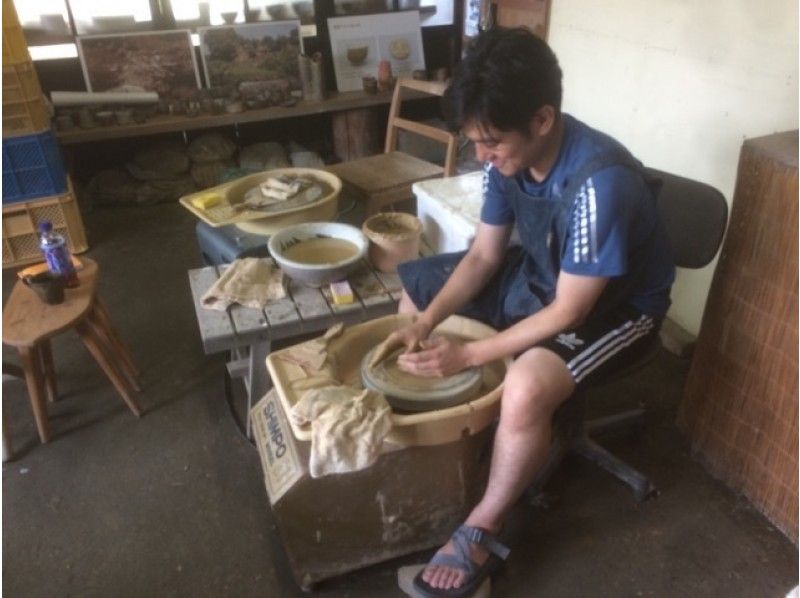 [Yamagata Prefecture Shirataka Town] Full-fledged pottery experience using electric potter's wheel-beginner welcome! There is With a shuttle bus from Arato Station!の紹介画像