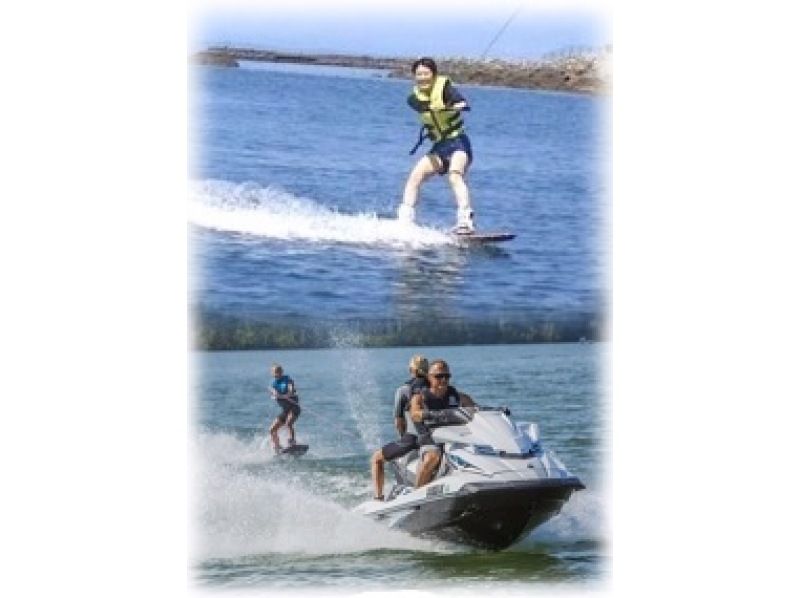 [Aichi ・ Mikawa Bay】 Wakeboarding Experience from one person (watercraft towing) accepted from 1 personの紹介画像