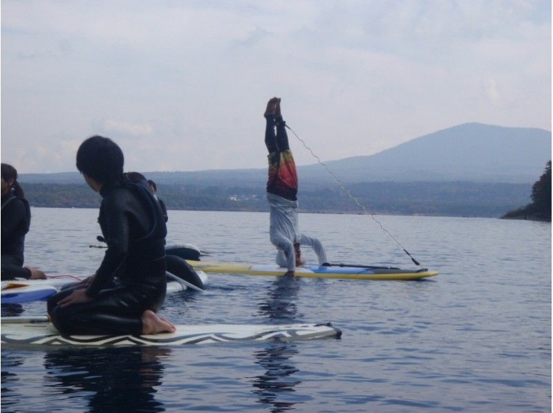 [山梨/本莊湖一流的景觀富士山和悶棍核心訓練經驗]（身體訓練，核心訓練）の紹介画像