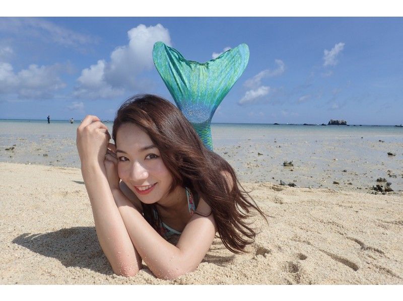 [Ishigaki island] Enjoy the feeling of a girl's dream mermaid! Phantom Island landing mermaid photo &Snorkeling experience (half-day course)の紹介画像