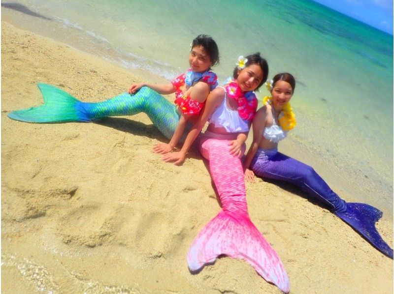 【女子旅人気】幻の島マーメイドフォト体験｜写真付き半日|石垣島の紹介画像