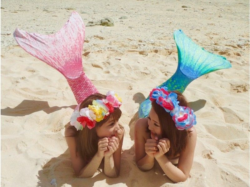 【女子旅人気】幻の島マーメイドフォト体験｜写真付き半日|石垣島の紹介画像