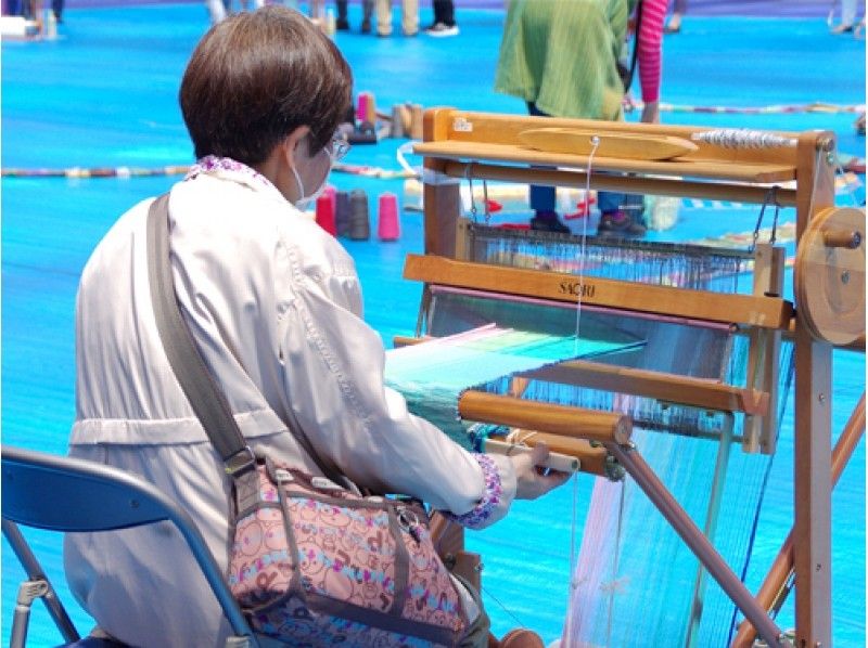 【愛知・名古屋】子どもから大人まで楽しめる手織り体験！ストールorテーブルセンターを作ろう！の紹介画像