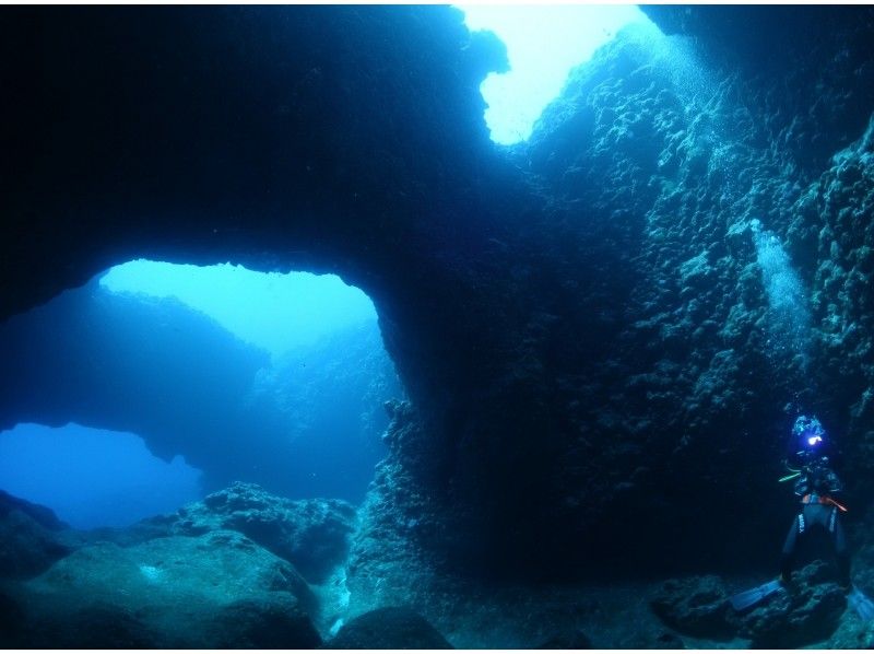【 鹿儿岛 ·Okinoerabujima】有趣的深潜 2船，充分享受未开发的大海の紹介画像