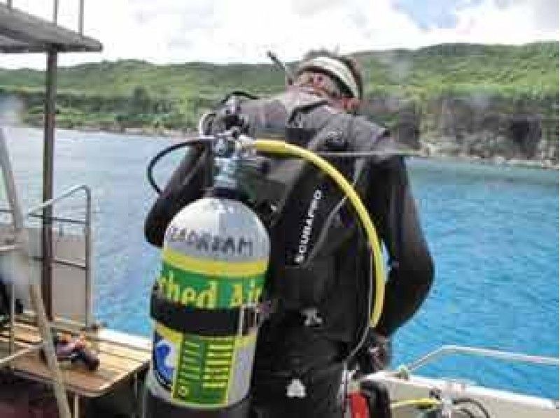 【鹿兒島·Okinoerabujima】有趣的潛水2船，充分享受未開發的大海の紹介画像